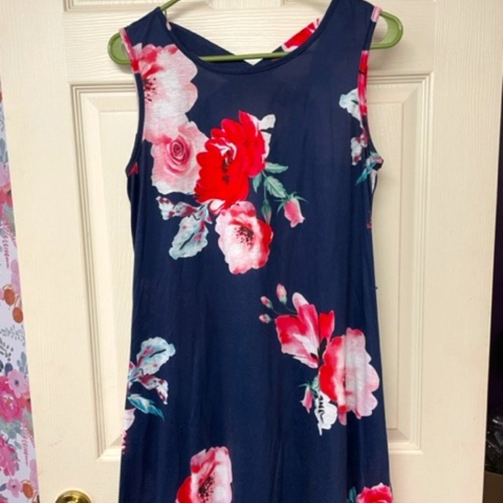 SHEIN Pocket Maxi Dress